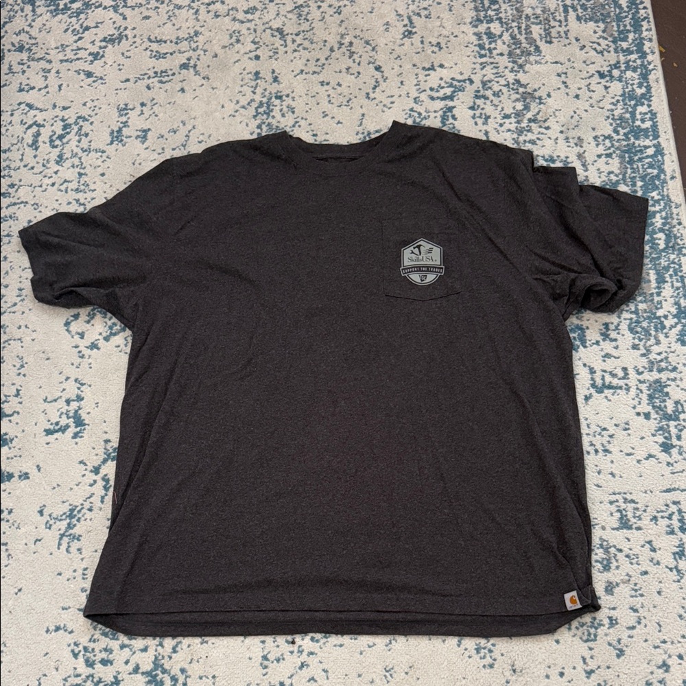 Carhartt Men's Dark Gray Short Sleeve Tee